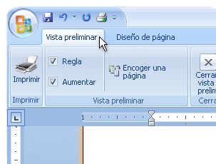 controlador de vista previa de microsoft office word 2007