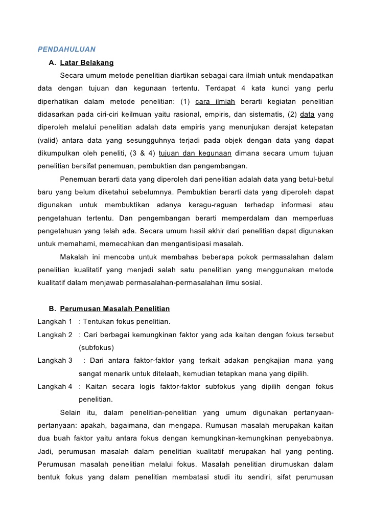 contoh skripsi kualitatif pdf